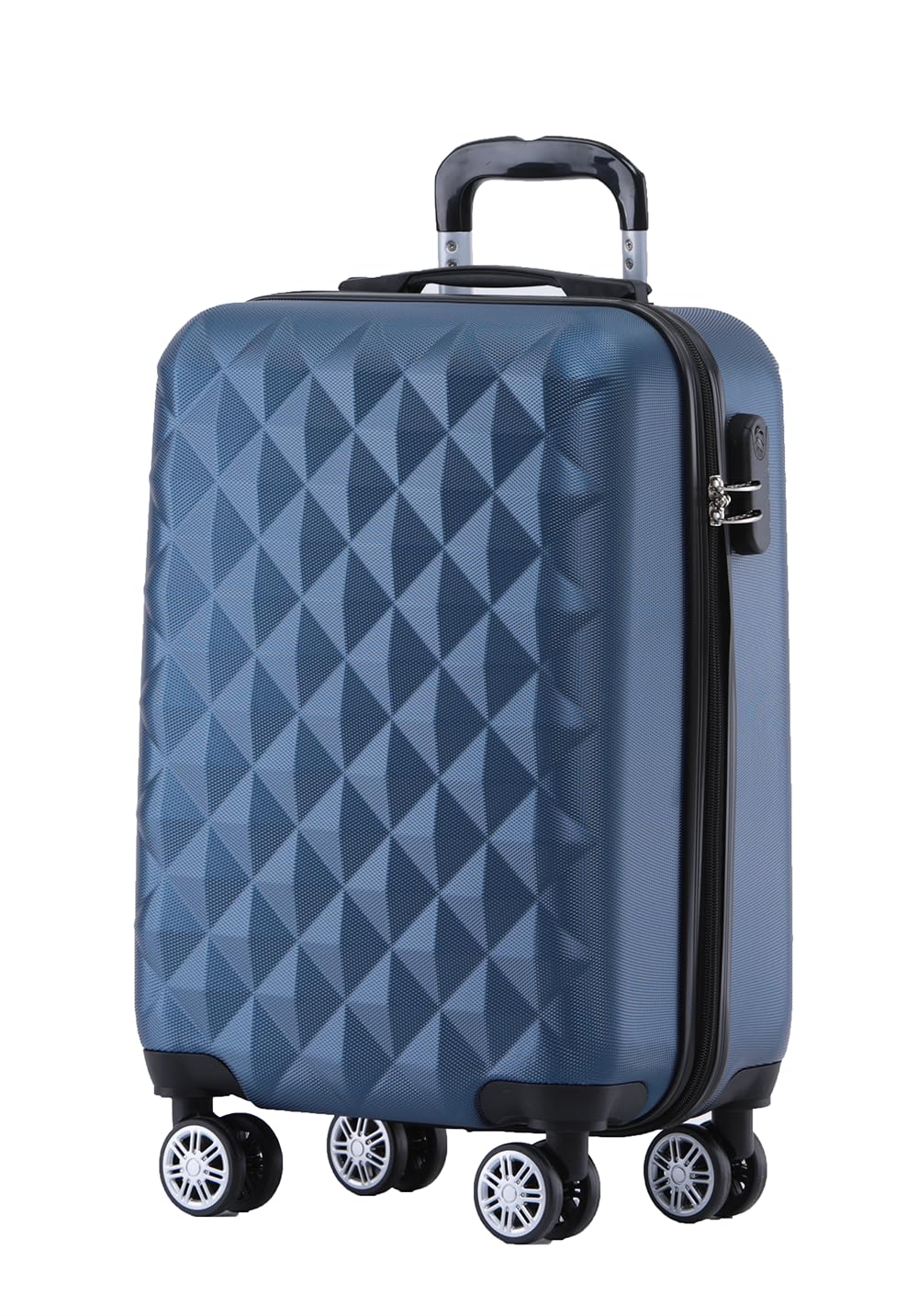 BEIBYE Koffer M Blau, Hartschale mit Rollen