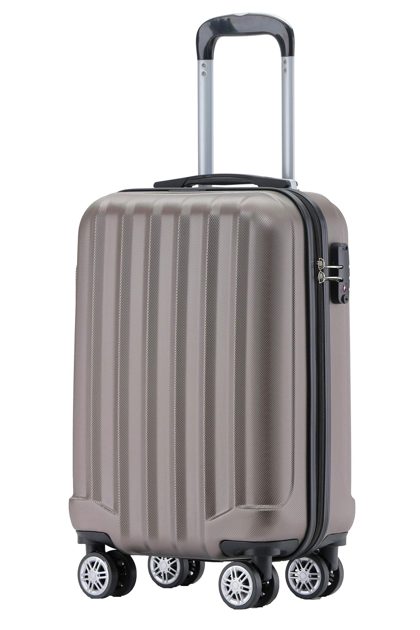 BEIBYE Reisekoffer M Coffee, Boardcase Hartschale
